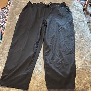 Eddie Bauer Black Track Pants with Jogger Style